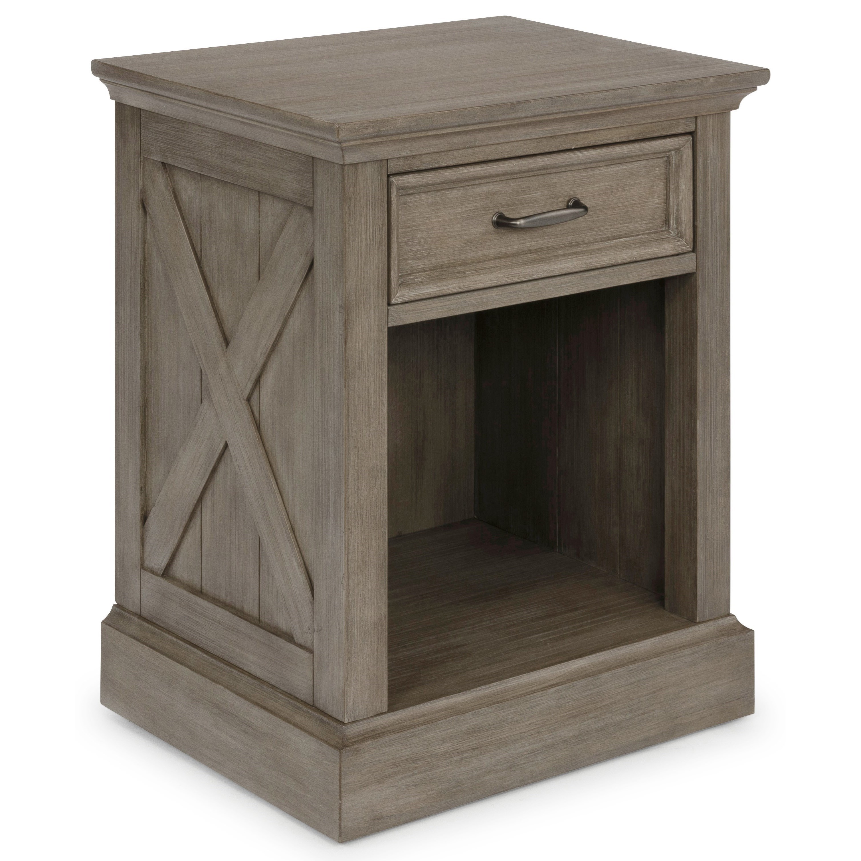 Homestyles Mountain Lodge 552542 Farmhouse Nightstand Sam Levitz